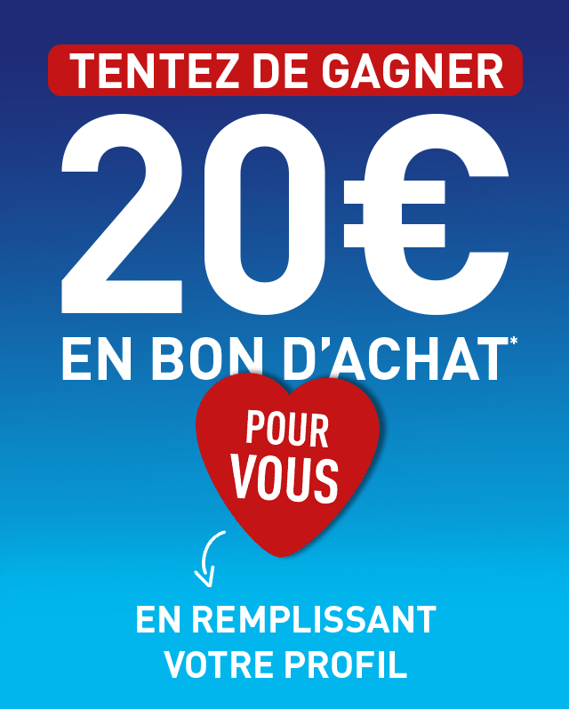 Tentez de gagner 20€ en bon d'achat