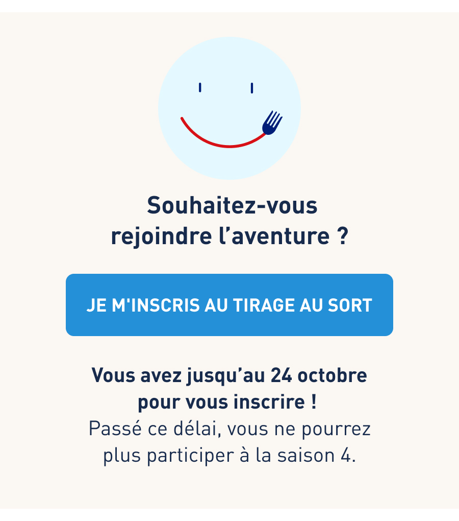 Participez au tirage au sort !