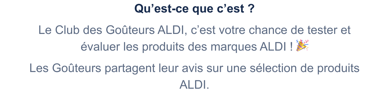 Qu'est ce que c'est ?